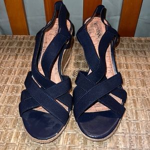 Women’s Wedges. Merona. Navy